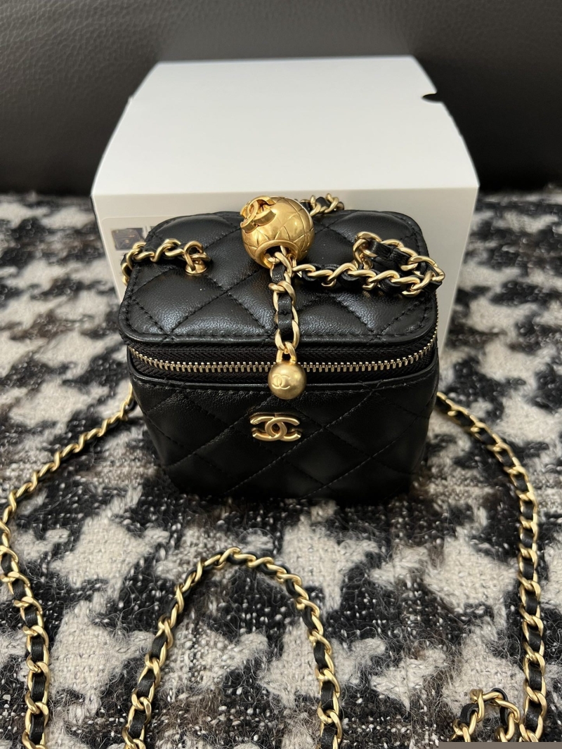 Ch*el cosmetic bags